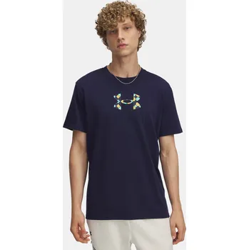 Pánské tričko Under Armour UA M Holiday HW SS 6000575-410 Modrá MD
