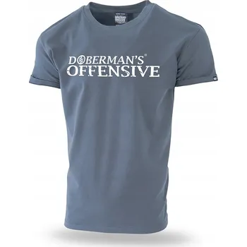 Tričko Dobermans Aggressive "Dobermans Offensive TS180" vel. M - grafitové