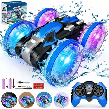 RC model auta TERÉNNÍ AUTO NA DÁLKOVÉ OVLÁDÁNÍ RC DÁREK PRO DĚTI S LED OSVĚTLENÍM 2.4GHZ