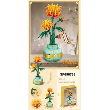 ostatní stavebnice Bonsai - Heřmánek Květ - Sada kostek 345 dílů