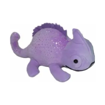plyšák Plyšák Chameleon fialový – 25 cm