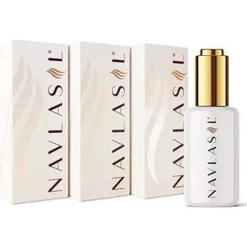 Vlasová regenerace Navlasil – české sérum proti vypadávání vlasů a šedivění, balení 3 x 50 ml