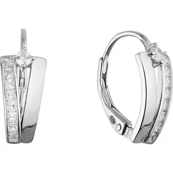 Náušnice Stříbrné visací náušnice 11681.1