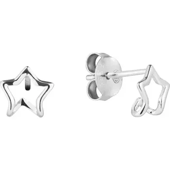 Oblečení a móda Stříbrné náušnice hvězdičky 61050