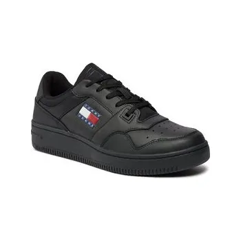 Pánská móda Sneakersy Tommy Jeans Tjm Retro Basket Ess EM0EM01395 Černá 45