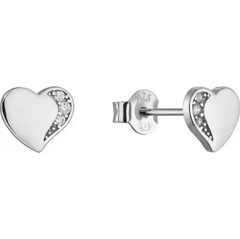 Náušnice Stříbrné náušnice srdíčka 11784.1
