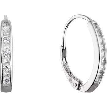 Náušnice Stříbrné visací náušnice 11678.1