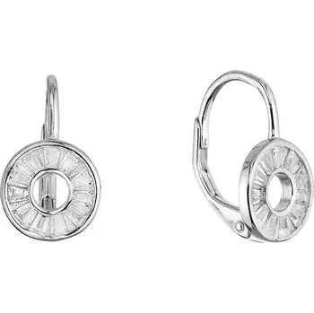 Náušnice Stříbrné náušnice kroužek ananas 11719.1