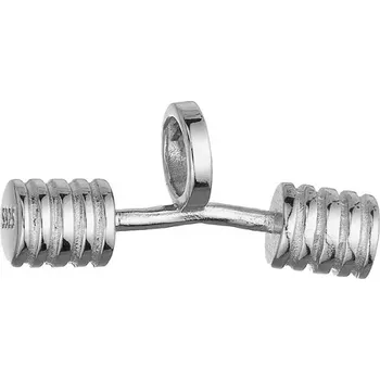 Přívěsek Stříbrný přívěsek činka 64073