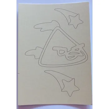 Pískohraní s.r.o. Šablona Angry birds 2 Velikost: 165 x 241 mm