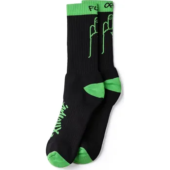 Pánské ponožky PITCHA ponožky FINGER black/green - S/M