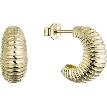 Oblečení a móda Pozlacené náušnice půlkruhy 61161