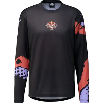 Pánské tričko REDBULL triko s dlouhým rukávem Terrain Tech černá - 2XL