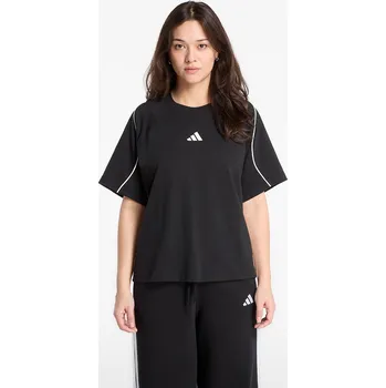 Dámské oblečení Tričko adidas Stadium 3-Stripes T-Shirt Black S