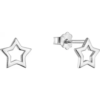 Náušnice Stříbrné náušnice hvězdičky 61041