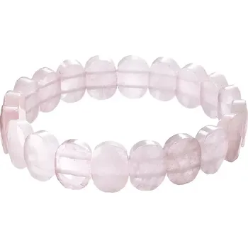 Oblečení a móda Náramek s minerálními kameny růženín 43057.3