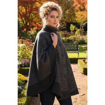 Dámské pončo Glara Pelerína z vlny 727287