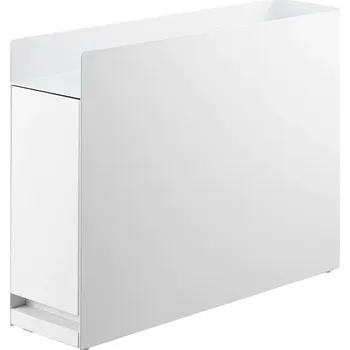 police YAMAZAKI Organizér se zásuvkou Tower 6003, bílý Rozbale(v)no, promáčklý roh