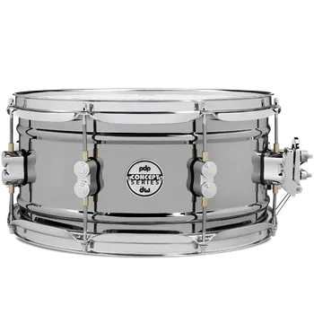 Jednotlivý buben DW PDP Black Nickel Over Steel 13x6,5" Snare