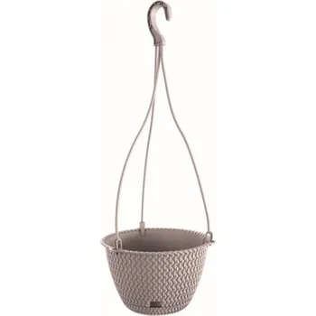 Květináč Květináč SPLOFY visící MOCCA 23x14,5 cm