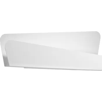 Nástěnné svítidlo Nástěnné svítidlo BASCIA bílé moderní kovové do obýváku a ložnice Sollux 40 cm