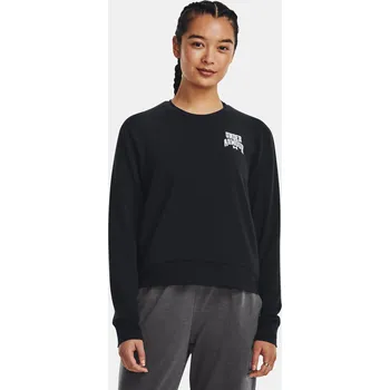 Dámská móda Dámská mikina Under Armour UA Rival Terry Graphic Cr 1379477-001 Černá MD