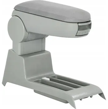 Loketní opěrka Nastavitelná loketní opěrka s úložným prostorem pro VW Polo/Cross Polo 2001-2009, šedá