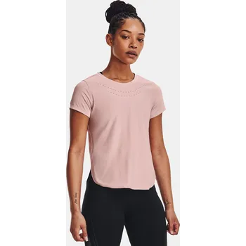 Dámské tričko Under Armour UA PaceHER Tee 1369800-676 Růžová XS