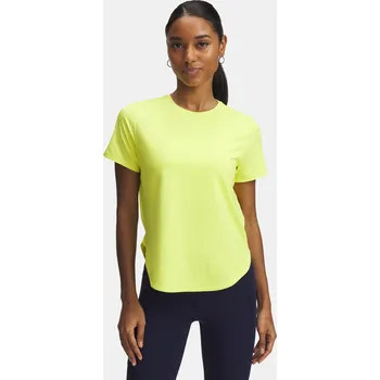 Dámské oblečení Dámské tričko Under Armour UA Launch Elite Shortslee 1389564-731 Žlutá MD