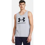 Under Armour Pánské tílko UA SPORTSTYLE LOGO TANK 1382883-035 Šedá XXL