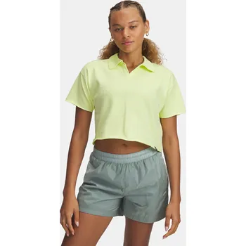 Dámské tričko Under Armour UA Icon Terry Polo 1389639-727 Žlutá XL