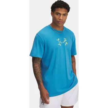 Pánské tričko Under Armour Pánské tričko UA M Holiday HW SS 6000575-452 Modrá MD