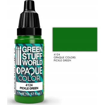 Vodová barva Barva Krycí barvy - Okurkově zelená 17 ml GSW