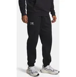 Under Armour Pánské tepláky UA Essential Fleece Jogg 1373882-001 Černá L