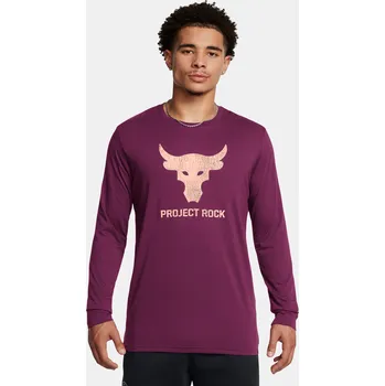 Pánské tričko Pánské tričko Under Armour UA PJT ROCK BRAHMA BULL L 1374847-505 Fialová LG