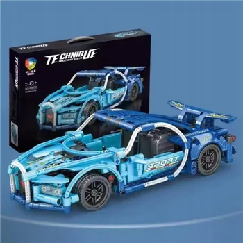 ostatní stavebnice STAVEBNICE 509 DÍLKŮ – SPORTOVNÍ VŮZ VE STYLU BUGATTI 6+