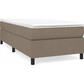 Postel Rám postele sametový taupe 203 x 80 x 35 cm