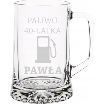 Sklenice GRAVÍROVANÝ PIVNÍ SKLENICE S GRAVÍROVÁNÍM DÁREK MUŽE NEBO TÁTU K 18.–99. NAROZENINÁM