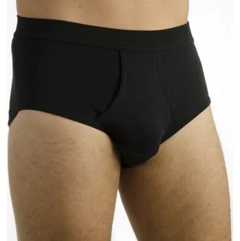 Pánské spodní prádlo Pleas pánský sport slip ESSENTIAL černá 3XL (085045-000-058)