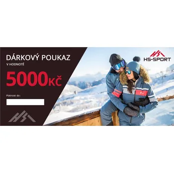 Dárková visačka Dárkový poukaz v hodnotě 5 000 Kč - TIŠTĚNÝ