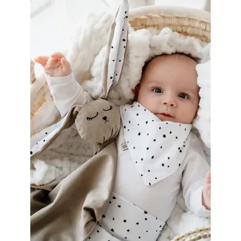 Mušelínový slintáček - černý puntík