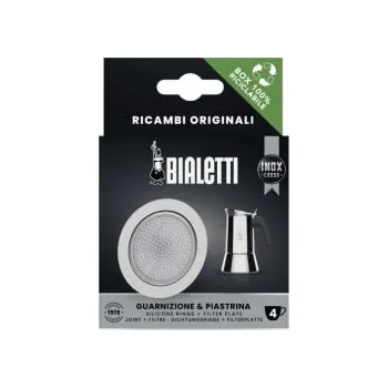 Náhradní díl pro kávovar Bialetti těsnění pro moka konvičku 4 šálky - nerez