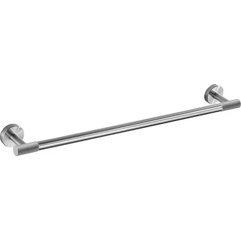 Držák na ručník Rea Galo, koupelnový věšák na ručníky 60cm, broušená ocel, REA-88009