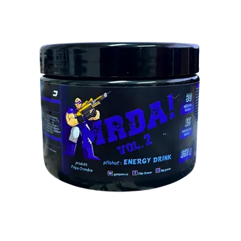 Energetický nápoj GYMPORN - MRDA 2.0. Funkční Energy Drink Energy Drink