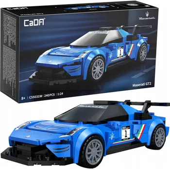 ostatní stavebnice STAVEBNICE CADA AUTO MASERATI GT2 VOZIDLO 240 DÍLŮ 1:24 C55031W