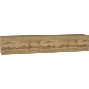 Komoda ZÁVĚSNÁ TV SKŘÍŇKA DUB WOTAN MDF DVEŘE 160cm POINT TYPE-50 Meble-Craft