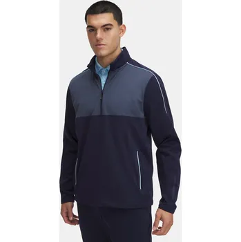 Pánská mikina Under Armour Pánská mikina UA Drive Wind Half Zip 1389859-410 Modrá MD