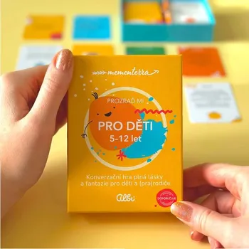 Společenská hra ALBI Prozraď mi - Pro děti (5-12 let) - karetní hra