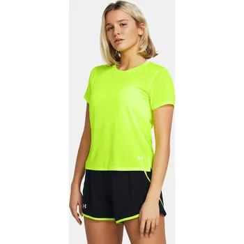 Dámské tričko Dámské tričko Under Armour UA Launch Shortsleeve 1382434-731 Zelená LG