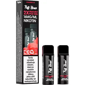 Puff House Pod 2PCS Strawberry Ice